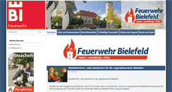 Desktop Screenshot of feuerwehr-bielefeld.de